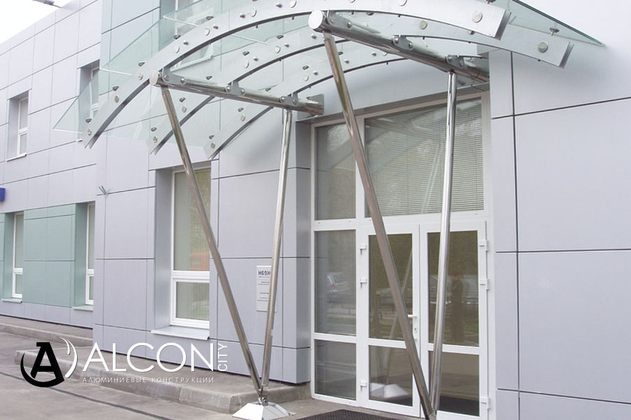 Входная группа офиса в г Брянск