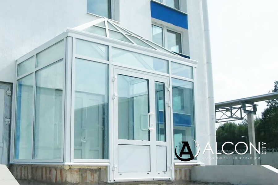 Входная группа офиса в г Брянск